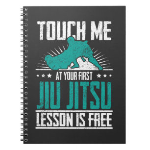 Cuaderno La primera lección de Jiu Jitsu es libremente BJJ