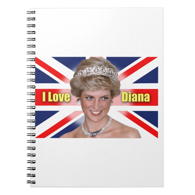 Cuaderno La princesa Diana (Frente)