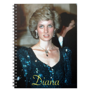Cuaderno La princesa Diana Viena 1986
