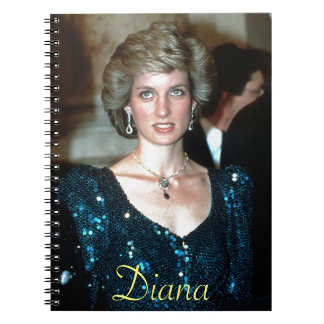 Cuaderno La princesa Diana Viena 1986 (Frente)