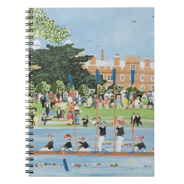 Cuaderno La procesión de barcos en la universidad de Eton (Frente)
