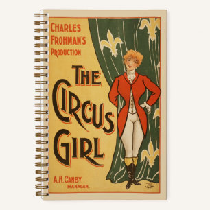 Cuaderno La producción de Charles Frohman, el Chica del cir