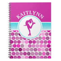 La púrpura retra circunda la figura patinador