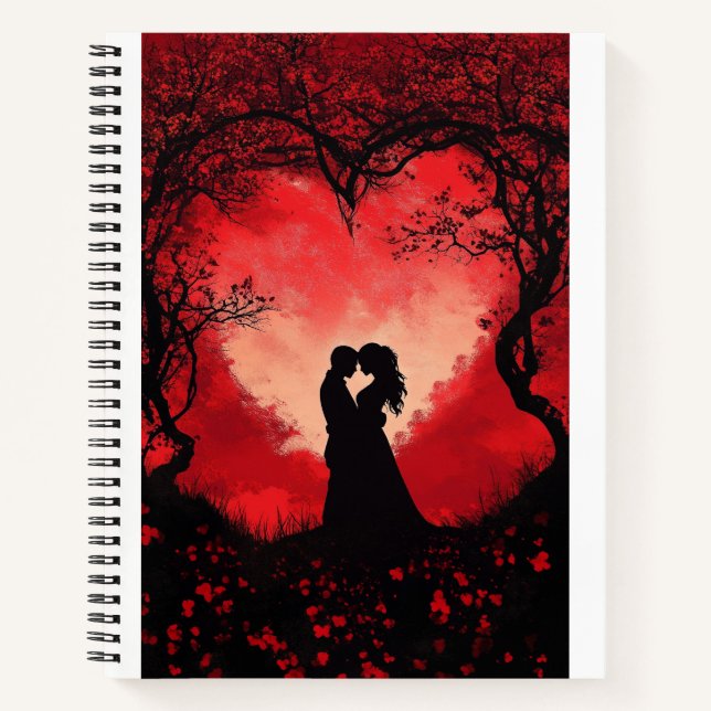 Cuaderno La quiero con valentaine (Anverso)