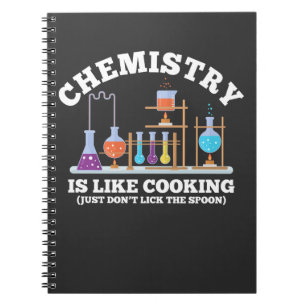 Cuaderno La química de la ciencia es como cocinar