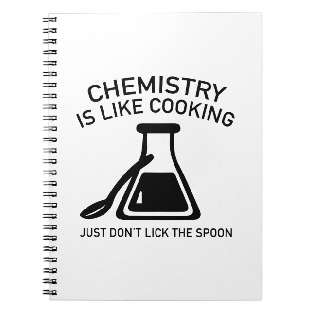 Cuaderno La Química Es Como La Cocina (Frente)
