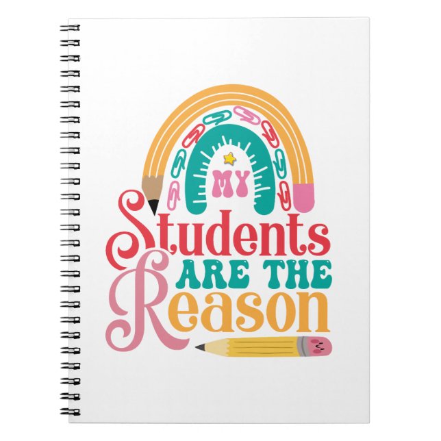Cuaderno La razón son los estudiantes (Frente)
