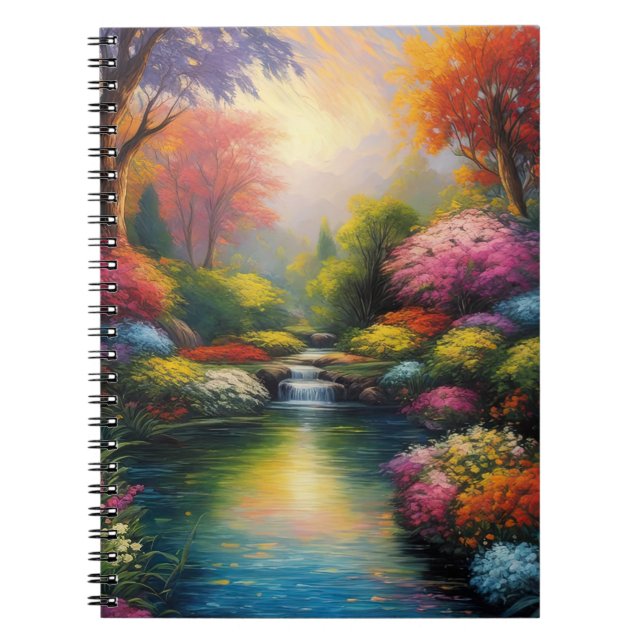 Cuaderno La Rebelión Floral, Un Jardín Impresionante (Frente)