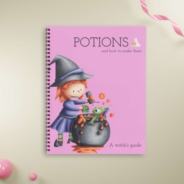 Cuaderno La receta de la Guía de la Pequeña Bruja (Subido por el creador)