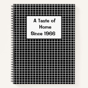 Cuaderno la receta del sabor de casa