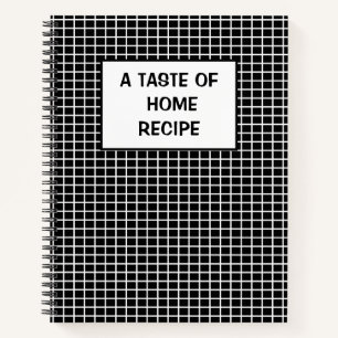 Cuaderno la receta del sabor de casa