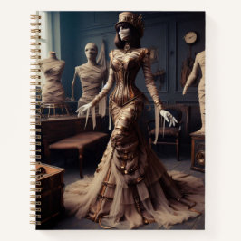 Cuaderno La reina de la momia Steampunk Vintage victoriana