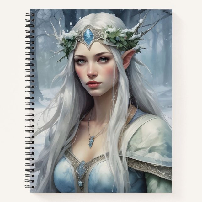 Cuaderno La Reina de Nieve (Anverso)