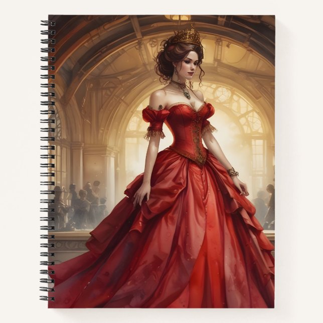 Cuaderno La Reina del Vapor (Anverso)