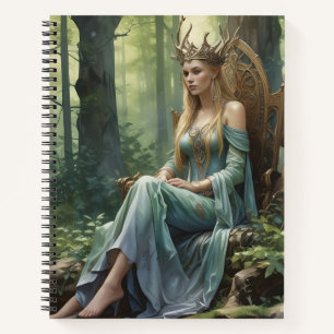 Cuaderno La Reina Elfa del Bosque