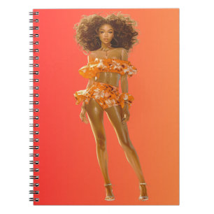 Cuaderno La reina negra afroamericana Melanin Sista Shopp