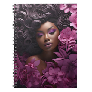 Cuaderno La reina negra afroamericana Melanin Sista Shopp
