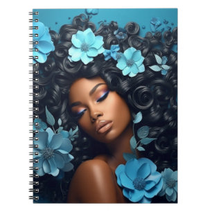 Cuaderno La reina negra afroamericana Melanin Sista Shopp