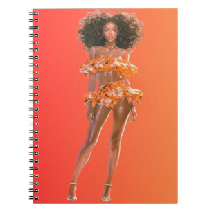 Cuaderno La reina negra afroamericana Melanin Sista Shopp