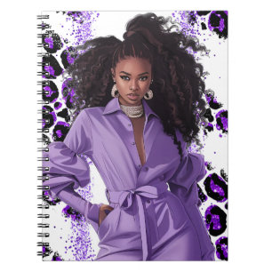 Cuaderno La reina negra afroamericana Melanin Sista Shopp