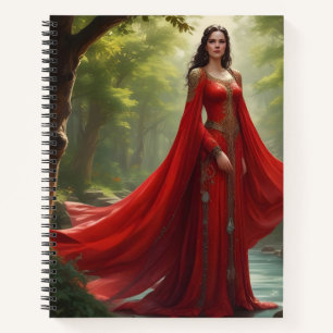 Cuaderno La Reina Roja del Bosque