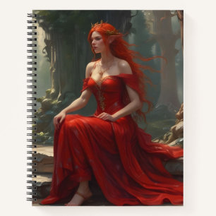 Cuaderno La Reina Roja del Bosque
