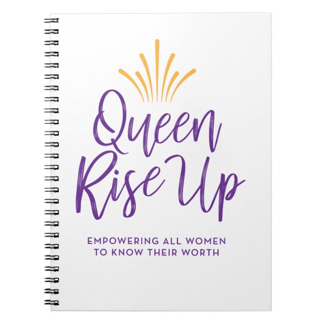Cuaderno La reina se alza (Frente)