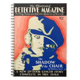 Cuaderno La revista Detective Ilustrada Crime Noir de 1930