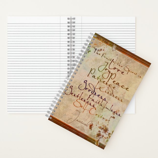 Cuaderno La revista The Fruit of the Spirit (Interior)
