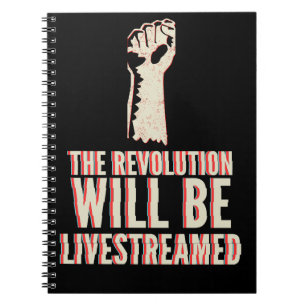 Cuaderno La revolución será transmitida en vivo