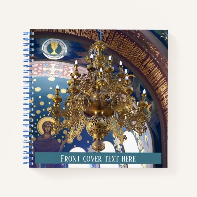 Cuaderno La rica decoración de la catedral ortodoxa (Anverso)