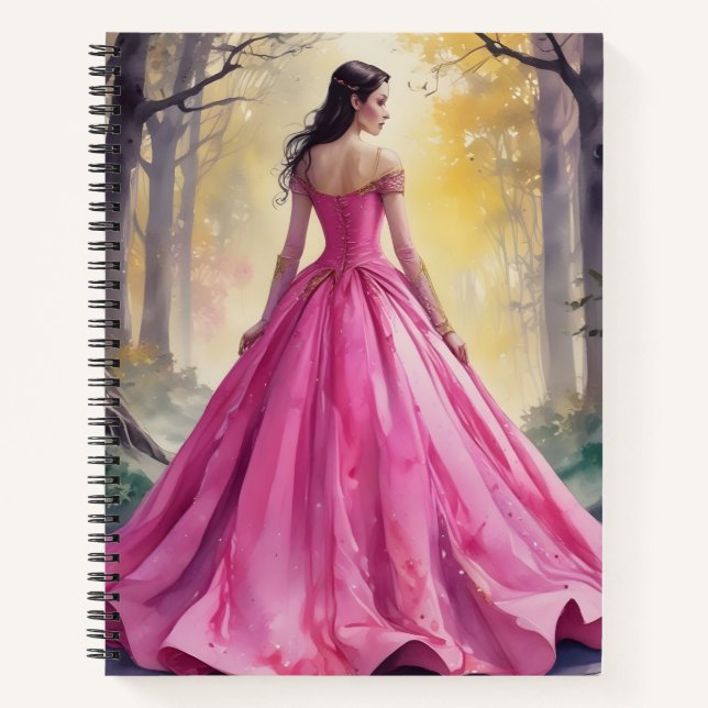 Cuaderno La Rosa del Bosque (Anverso)