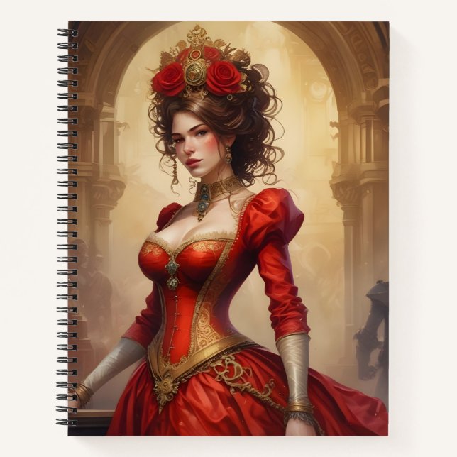 Cuaderno La Rosa Mecánica (Anverso)