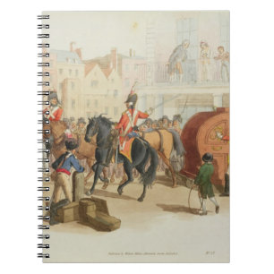 Cuaderno La rueda de lotería, grabada por el artista, 1805