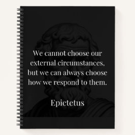 Cuaderno La sabiduría de Epictetus: Empoderamiento a través