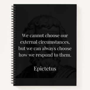 Cuaderno La sabiduría de Epictetus: Empoderamiento a través
