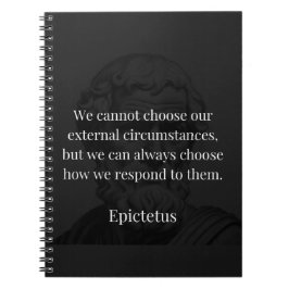 Cuaderno La sabiduría de Epictetus: Empoderamiento a través
