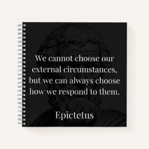 Cuaderno La sabiduría de Epictetus: Empoderamiento a través