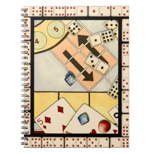 Cuaderno La sacudida variedad de juegos de azar