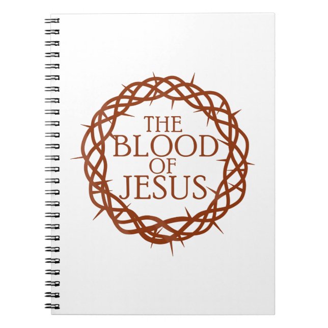 Cuaderno La sangre de Jesús (Frente)