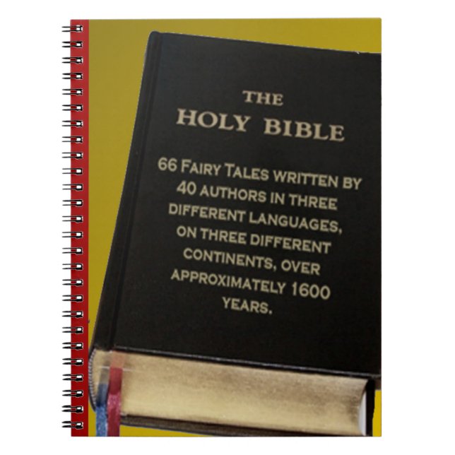 Cuaderno la santa biblia (Frente)