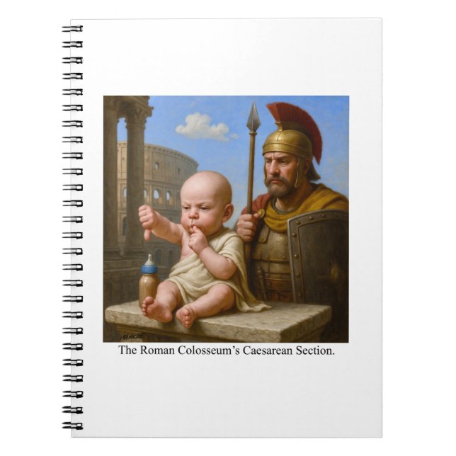 Cuaderno La sección cesárea del Coliseo Romano (Frente)