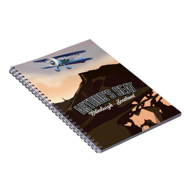 Cuaderno La sede de Arthur en Edimburgo, Escocia (Lado Derecho)