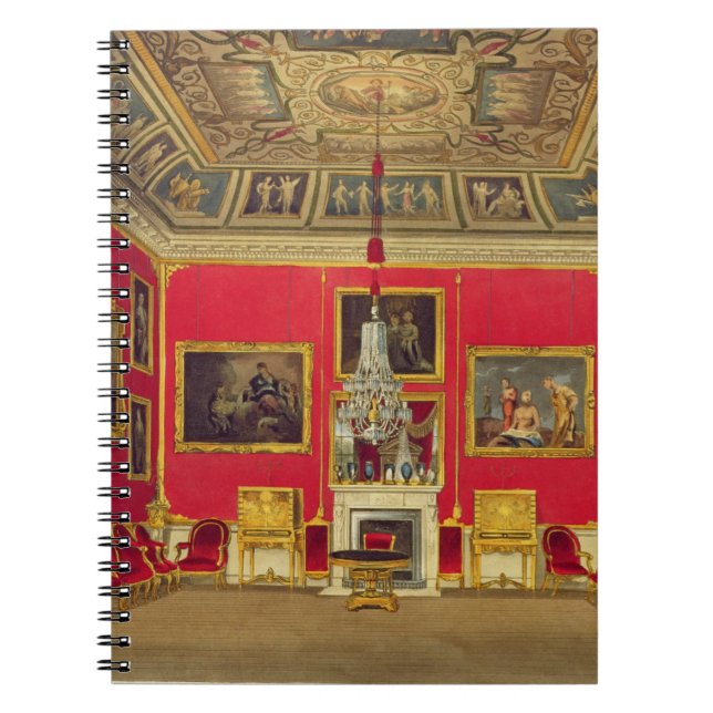 Cuaderno La segunda sala de estar, casa de Buckingham, de (Frente)