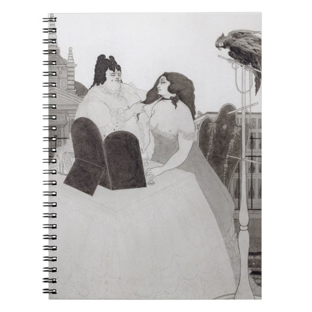 Cuaderno La señora en el tocador (tinta y lavado) (Frente)