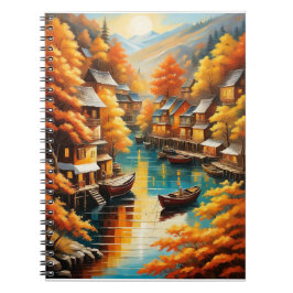 Cuaderno La serenidad otoñal en las montañas