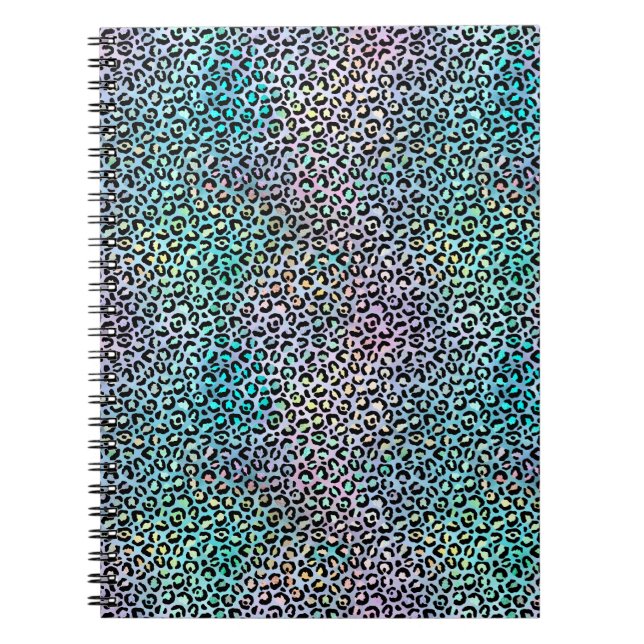 Cuaderno La Serie del Leopardo Irisado Diseño 8 (Frente)