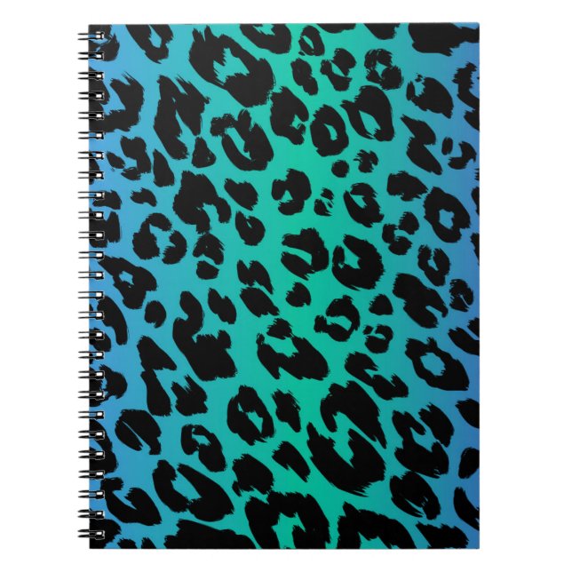 Cuaderno La Serie del Leopardo Multicolor Diseño 6 (Frente)