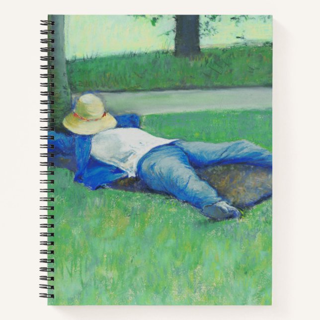 Cuaderno La Siesta (de Gustave Caillebotte) (Anverso)