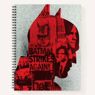 Cuaderno La silueta del periódico Batman